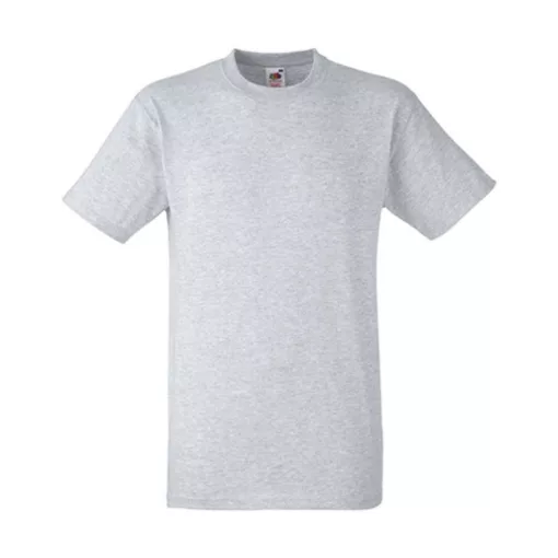 Uniszex póló  Rövid ujjú Fruit of the Loom Heavy Cotton T   Fekete   urespolo.hu