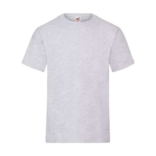 Uniszex póló  Rövid ujjú Fruit of the Loom Heavy Cotton T   Heather szürke   urespolo.hu