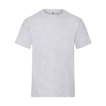 Uniszex póló  Rövid ujjú Fruit of the Loom Heavy Cotton T   Heather szürke   urespolo.hu