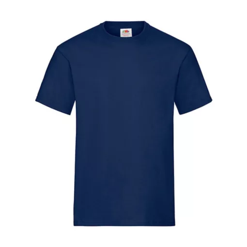 Uniszex póló  Rövid ujjú Fruit of the Loom Heavy Cotton T   Sötétkék (navy)   urespolo.hu