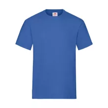 Uniszex póló  Rövid ujjú Fruit of the Loom Heavy Cotton T   Királykék   urespolo.hu