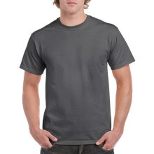 Férfi póló  Rövid ujjú Gildan Heavy Cotton Adult T-Shirt   Sötét heather szürke   urespolo.hu