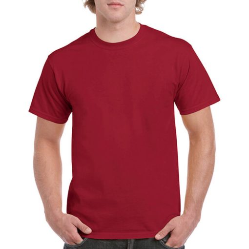 Férfi póló  Rövid ujjú Gildan Heavy Cotton Adult T-Shirt   Bíboros vörös   urespolo.hu