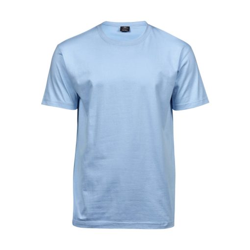 Férfi rövid ujjú póló Tee Jays Sof Tee -S, Világos kék