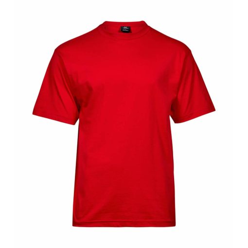 Férfi rövid ujjú póló Tee Jays Sof Tee -S, Piros