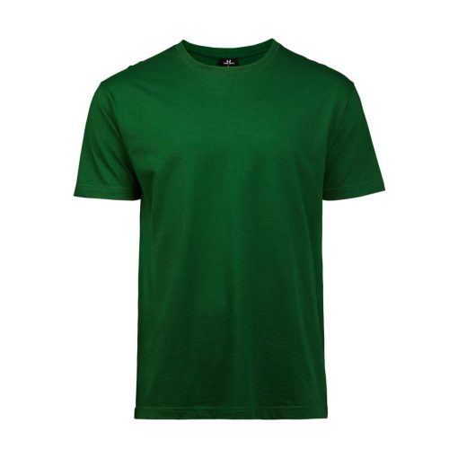 Férfi rövid ujjú póló Tee Jays Sof Tee -S, Erdő zöld