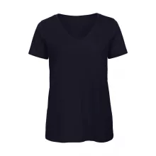 Női rövid ujjú organikus felső B and C Organic Inspire V /women T-Shirt XS, Sötétkék (navy)