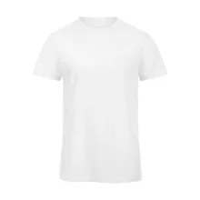 Férfi rövid ujjú organikus felső B and C Organic Inspire Slub /men T-shirt 3XL, Chic Tiszta feh