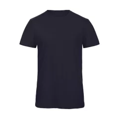 Férfi rövid ujjú organikus felső B and C Organic Inspire Slub /men T-shirt 3XL, Chic Sötétkék (
