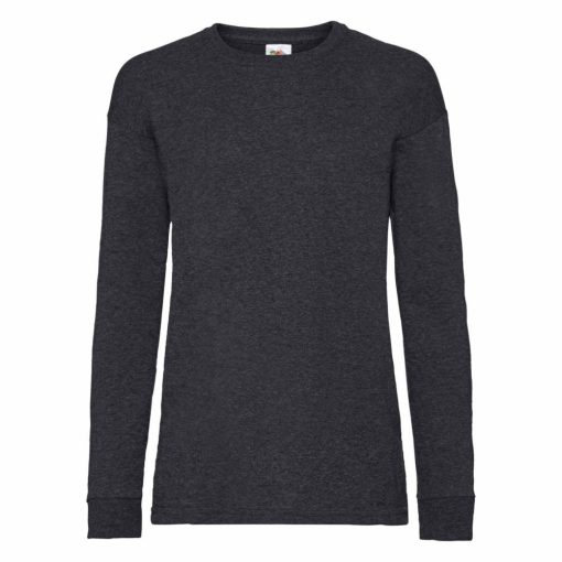Gyerek póló  Hosszú ujjú Fruit of the Loom Valueweight Long Sleeve T Kids   Fehér   urespolo.hu