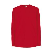 Gyerek póló  Hosszú ujjú Fruit of the Loom Valueweight Long Sleeve T Kids   Fehér   urespolo.hu