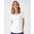 Női rövid ujjú organikus póló B and C Organic Inspire Slub /women T-shirt M, Chic Tiszta fehér