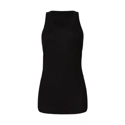 Női ujjatlan póló Bella Canvas Flowy Racerback Tank Top M, Fekete