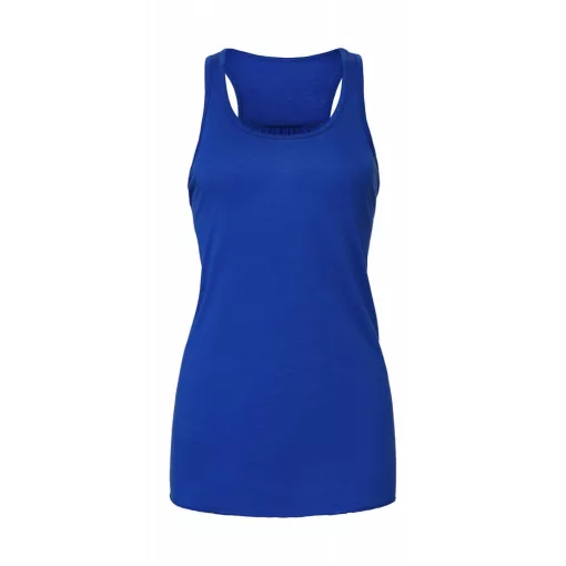 Női ujjatlan póló Bella Canvas Flowy Racerback Tank Top M, Igazi kék