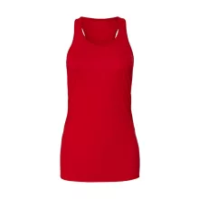 Női ujjatlan póló Bella Canvas Flowy Racerback Tank Top M, Piros