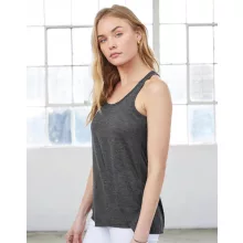 Női ujjatlan póló Bella Canvas Flowy Racerback Tank Top M, Piros