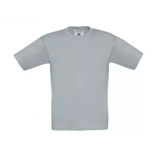Gyerek rövid ujjú póló B and C Exact 190/kids T-Shirt 9/11 (134/146), Pacific szürke