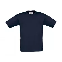 Gyerek rövid ujjú póló B and C Exact 190/kids T-Shirt 9/11 (134/146), Sötétkék (navy)