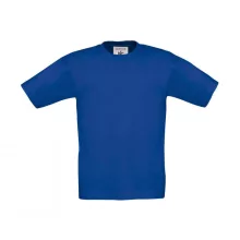 Gyerek rövid ujjú póló B and C Exact 190/kids T-Shirt 7/8 (122/128), Királykék