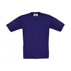 Gyerek rövid ujjú póló B and C Exact 190/kids T-Shirt 3/4 (98/104), Indigo