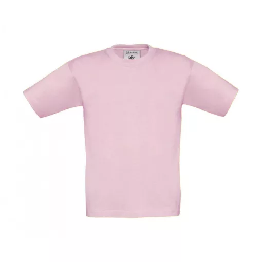 Gyerek rövid ujjú póló B and C Exact 190/kids T-Shirt 3/4 (98/104), Rózsaszín Sixties