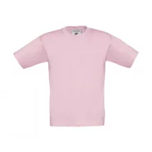 Gyerek rövid ujjú póló B and C Exact 190/kids T-Shirt 9/11 (134/146), Rózsaszín Sixties