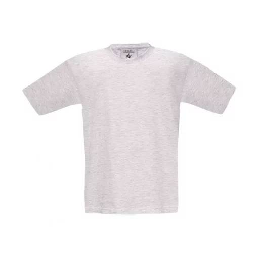 Gyerek rövid ujjú póló B and C Exact 190/kids T-Shirt 3/4 (98/104), Hamuszürke