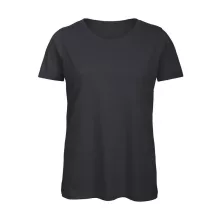 Női rövid ujjú organikus póló B and C Organic Inspire T /women T-Shirt 2XL, Sötétszürke