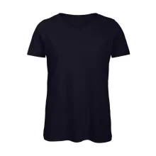 Női rövid ujjú organikus póló B and C Organic Inspire T /women T-Shirt L, Sötétkék (navy)