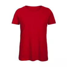 Női rövid ujjú organikus póló B and C Organic Inspire T /women T-Shirt 2XL, Piros
