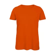 Női rövid ujjú organikus póló B and C Organic Inspire T /women T-Shirt L, Narancssárga