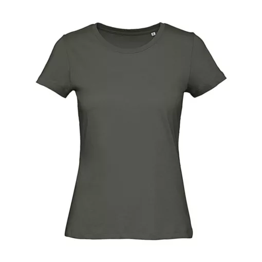Női rövid ujjú organikus póló B and C Organic Inspire T /women T-Shirt XS, Millenáris khaki