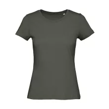 Női rövid ujjú organikus póló B and C Organic Inspire T /women T-Shirt 2XL, Millenáris khaki