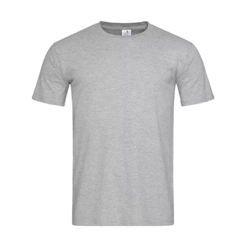 Férfi rövid ujjú póló Stedman Classic-T Fitted -M, Heather szürke
