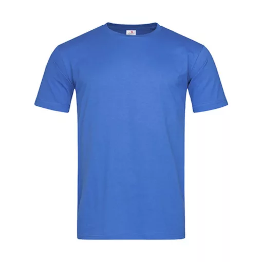 Férfi rövid ujjú póló Stedman Classic-T Fitted -XL, Világos királykék