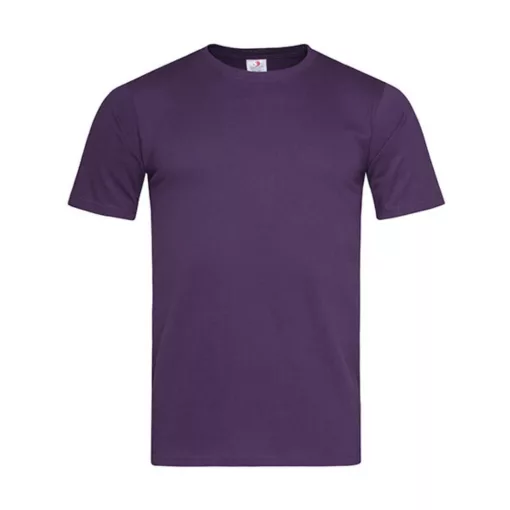 Férfi rövid ujjú póló Stedman Classic-T Fitted -S, Deep Berry