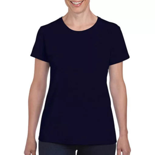 Női póló  Rövid ujjú Gildan Ladies\' Heavy Cotton T-Shirt   Heather grafitszürke   urespolo.hu