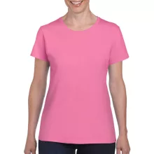 Női póló  Rövid ujjú Gildan Ladies' Heavy Cotton T-Shirt   Azálea (világos rózsaszín)   urespo