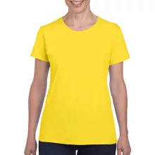Női póló  Rövid ujjú Gildan Ladies' Heavy Cotton T-Shirt   Daisy (százszorszép sárga)   urespo