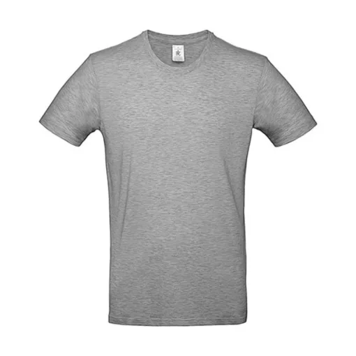 Férfi rövid ujjú póló B&C #E190 T-Shirt -4XL, Sportszürke
