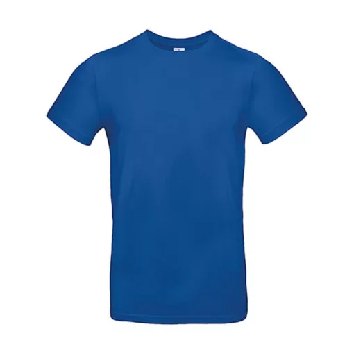 Férfi rövid ujjú póló B&C #E190 T-Shirt -XS, Királykék