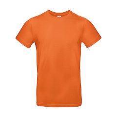 Férfi rövid ujjú póló B&C #E190 T-Shirt -XS, Városi narancssárga