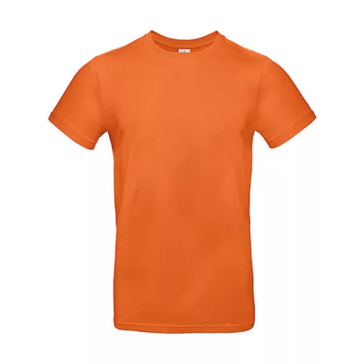 Férfi rövid ujjú póló B&C #E190 T-Shirt -XS, Városi narancssárga