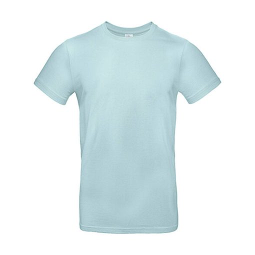 Férfi rövid ujjú póló B&C #E190 T-Shirt -M, Millenáris menta zöld