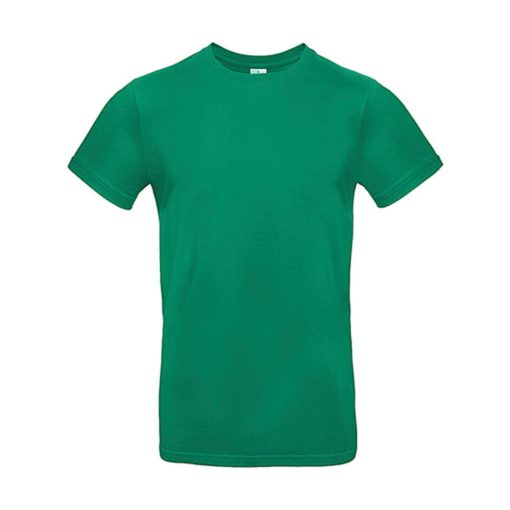 Férfi rövid ujjú póló B&C #E190 T-Shirt -XS, Kelly zöld