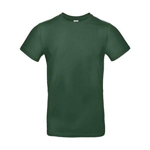 Férfi rövid ujjú póló B&C #E190 T-Shirt -XS, Sötétzöld