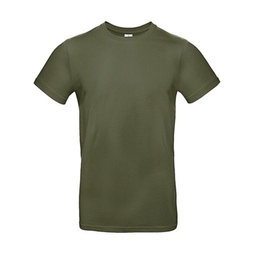 Férfi rövid ujjú póló B&C #E190 T-Shirt -XS, Városi khaki