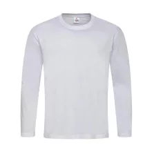Férfi hosszú ujjú pulóver Stedman Classic-T Long Sleeve L, Fehér