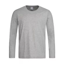 Férfi hosszú ujjú pulóver Stedman Classic-T Long Sleeve M, Heather szürke