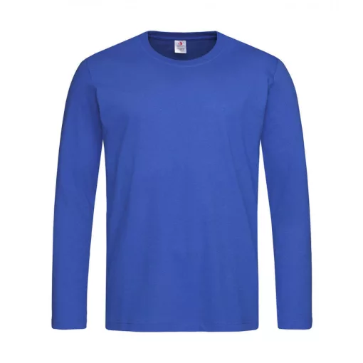 Férfi hosszú ujjú pulóver Stedman Classic-T Long Sleeve S, Világos királykék